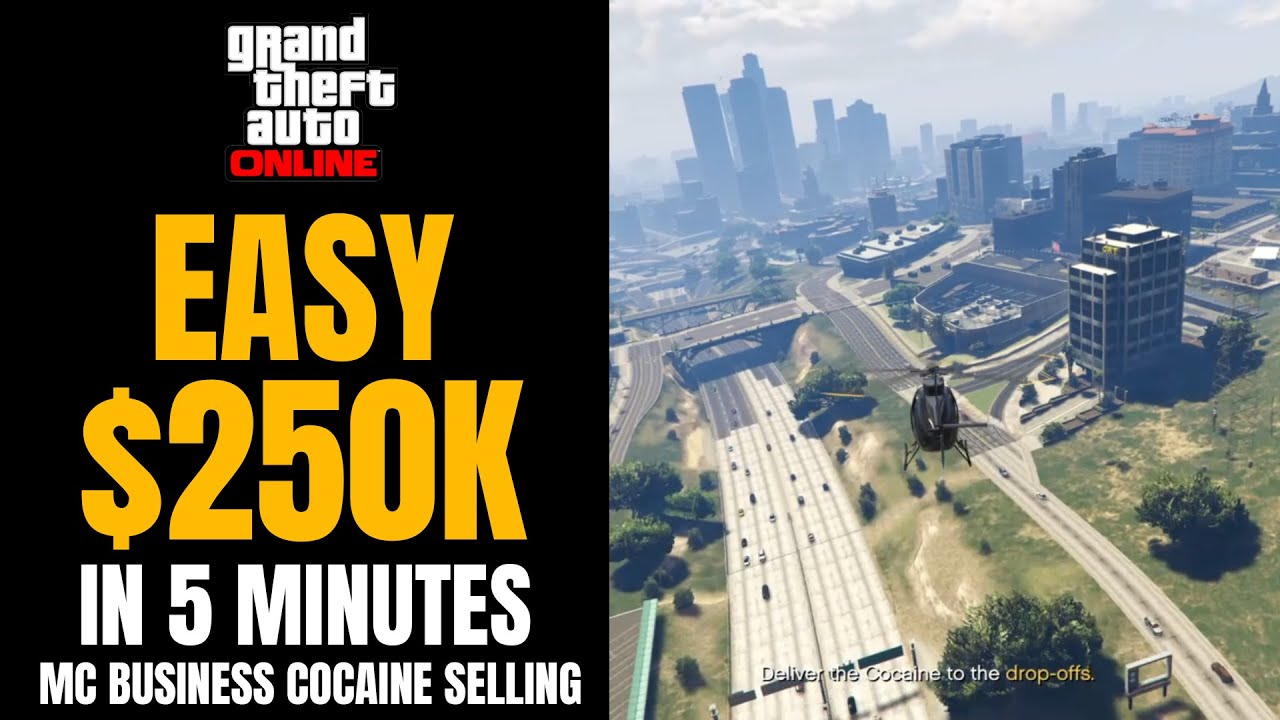 Grand Theft Auto Online MC Business How I Earned 250,000.00 in 5