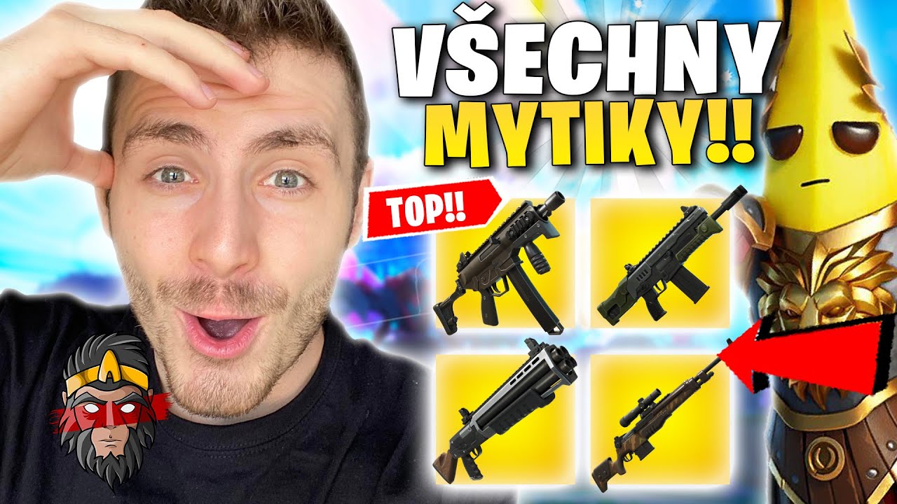 JSEM MYTICKÝ KRÁL VE FORTNITE!!