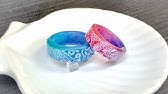 Uvレジン 100均 セリアの新モールド リング型を使って色々試してみました Resin Youtube