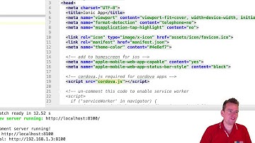 Ionic Mobile Apps | S1P12 | Src folder overview