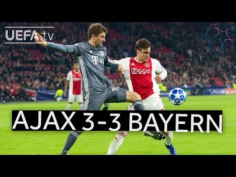 AJAX 3-3 BAYERN #UCL HIGHLIGHTS