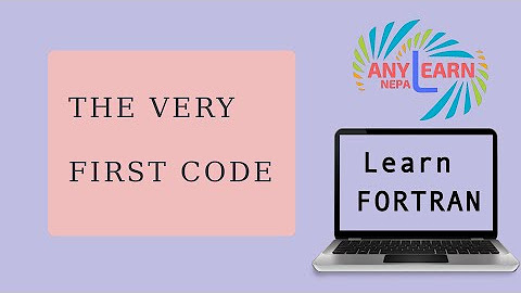 Fortran Tutorial - YouTube