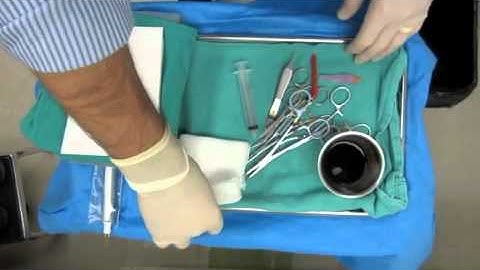 Setting Up for the No Scalpel Vasectomy