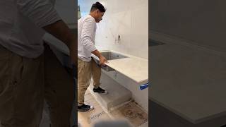 Instalei A Bancada Da Cozinha De Lâmina Ultra Compacta.