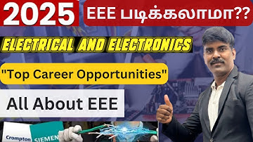 Can I study EEE in 2025? 🎓"|Career Opportunities & Scope | Electrical & Electronics Engineering