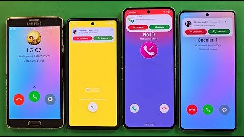 Incoming call&Outgoing call at the Same Samsung Galaxy Note 4+ Google Pixel 6+ Samsung Flip4