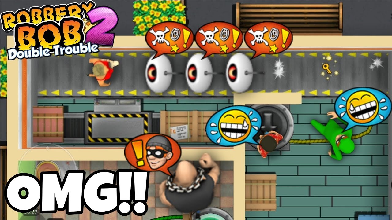Robbery Bob 2 - Gameplay Walkthrough By Paradiso & Green Screen Bob Ep 12