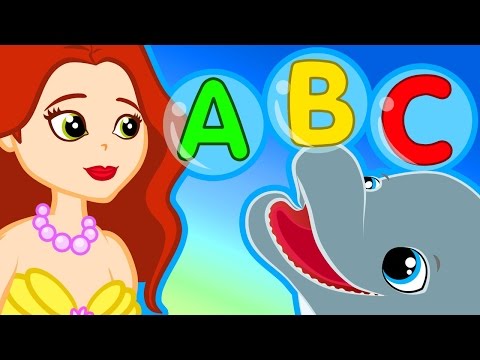 Küçük Deniz Kızı Ile ABC Alfabe Türkçe Çizgi Film çocuk şarkısı | Adisebaba Masal