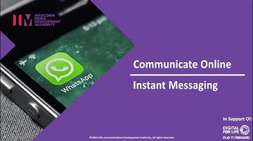 Use instant messaging on your smart device