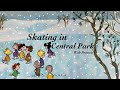     skating in central park with peanuts