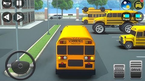 School Bus Simulator Driving - Android Gameplay #1