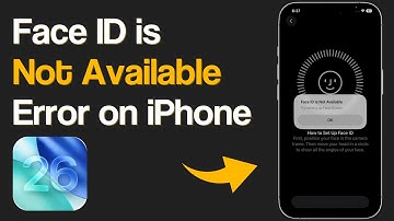 How To Fix ‘Face ID is not available try setting up face id later’ on iPhone ✅ (2026)