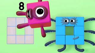 Numberblock Eight and One Color Change