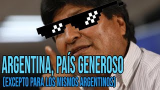 EVDK mini : Evo Morales no debería estar en Argentina