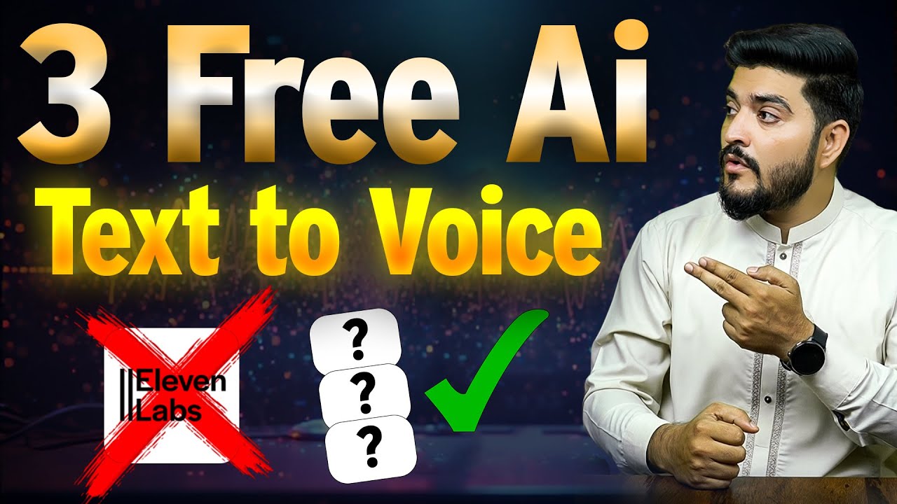 3 Free Ai Text to Voice | Free Ai Tools | How to Create Free Voiceover | Free Text to Speech Ai