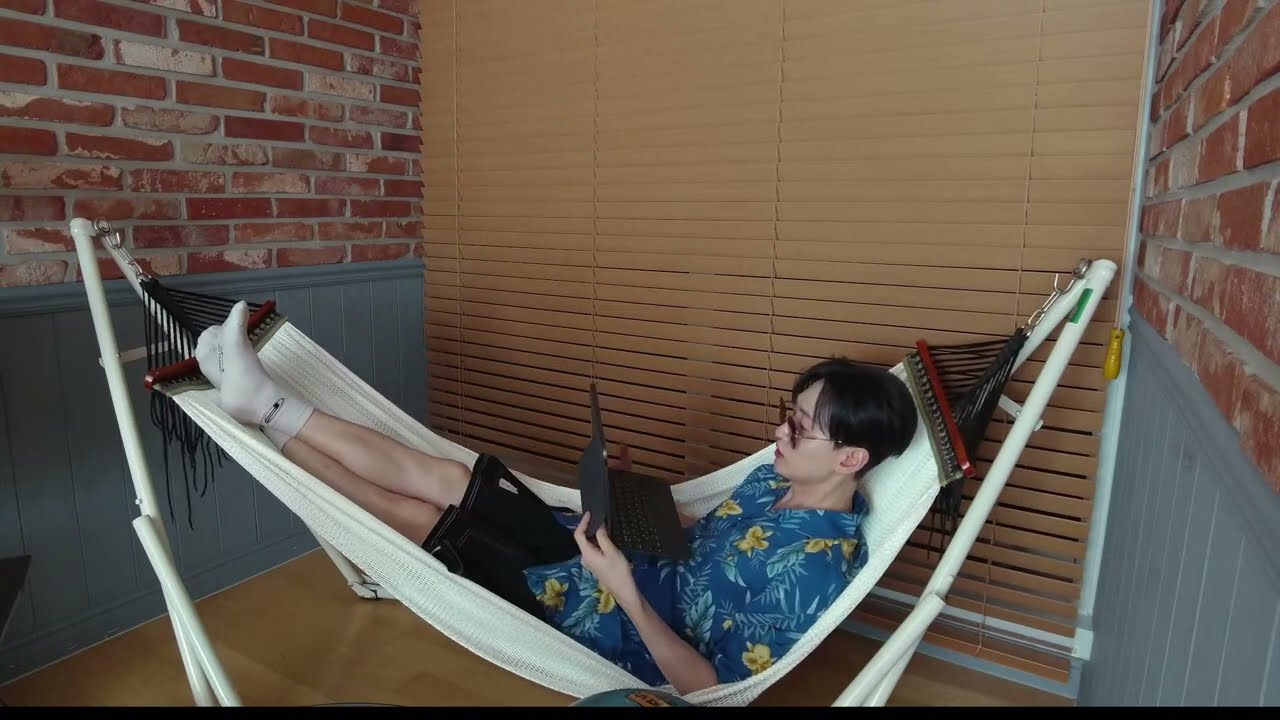 일단 은혁이랑 더위 피하기