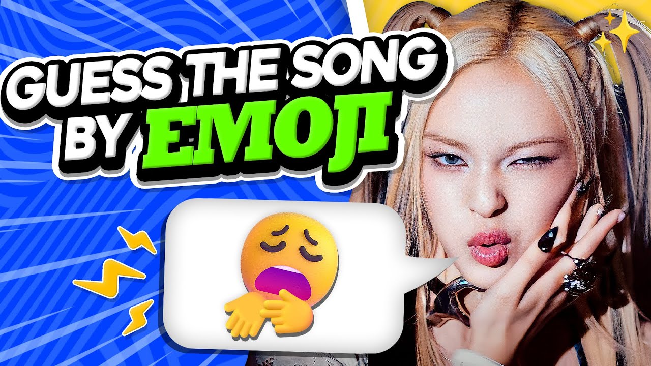 GUESS THE SONG BY EMOJI   KPOP QUIZ 2024 