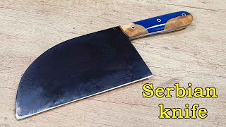 Knife Making | Making Serbian Knife