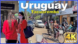 【4K】WALK TACUAREMBO Uruguay 4k video UY Travel vlog