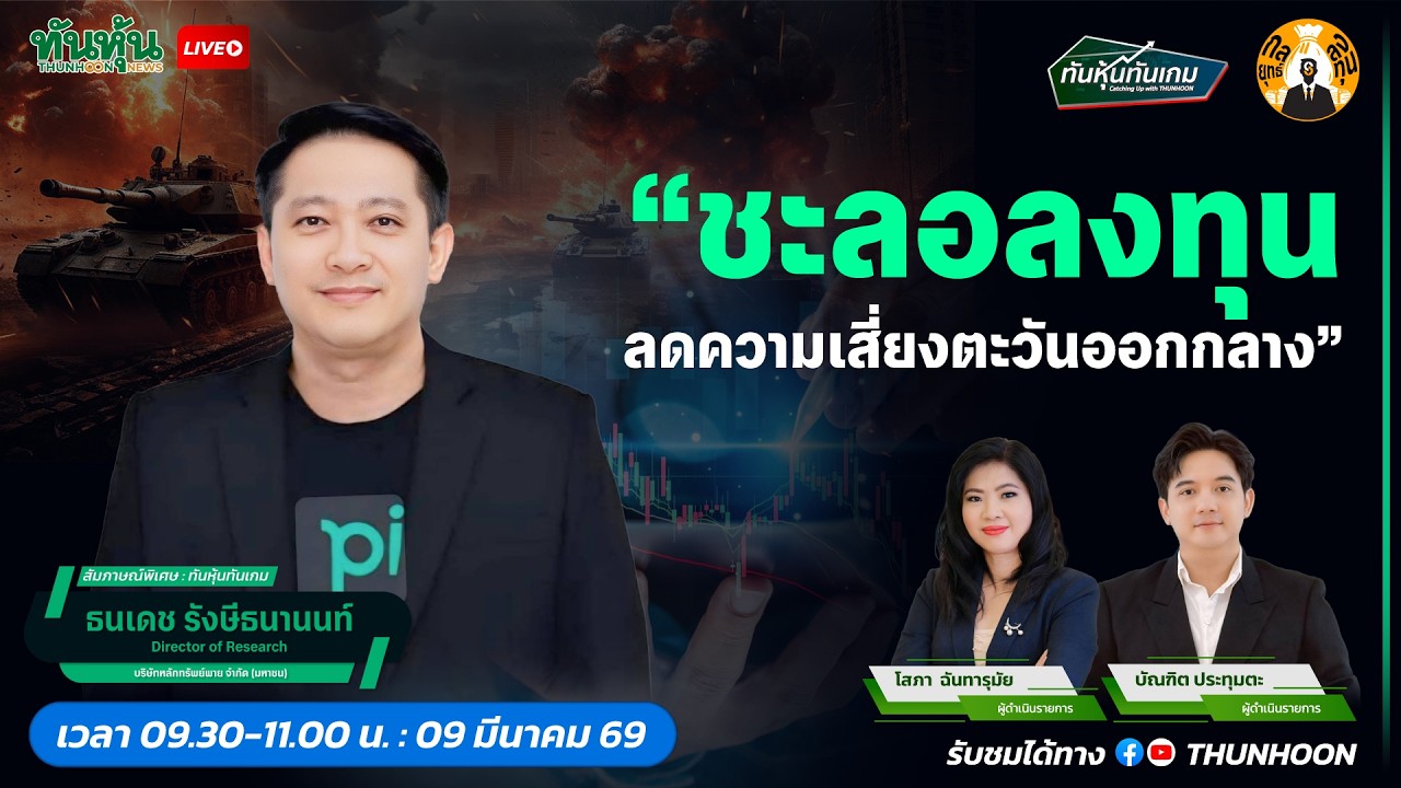 ชะลอลงทุน ลดความเสี่ยงตะวันออกกลาง