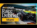 Working Together To Score Valuable Points | 2023 Miami GP Akkodis F1 Race Debrief