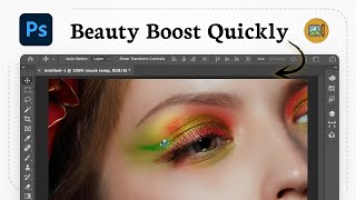 How to add makeup on face in Photoshop (Makeover Optimized) screenshot 1