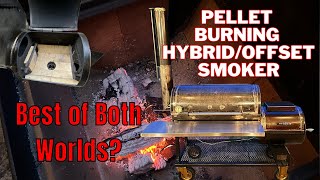 Custom Hybrid Offset Pellet Smoker by MERCER OUTDOORS 6,096 views 7 months ago 25 minutes