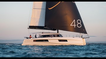 Nautitech 48 open sailing trial La Grande Motte 2024