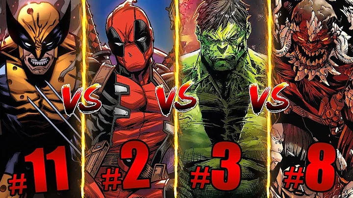Who's Got the Best Healing Factor in Comics? | Ranking Healing Factors From Worst to Best!