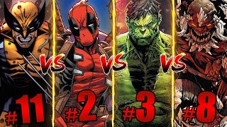 Whos Got The Best Healing Factor In Comics? Ranking Healing Factors From Worst To Best