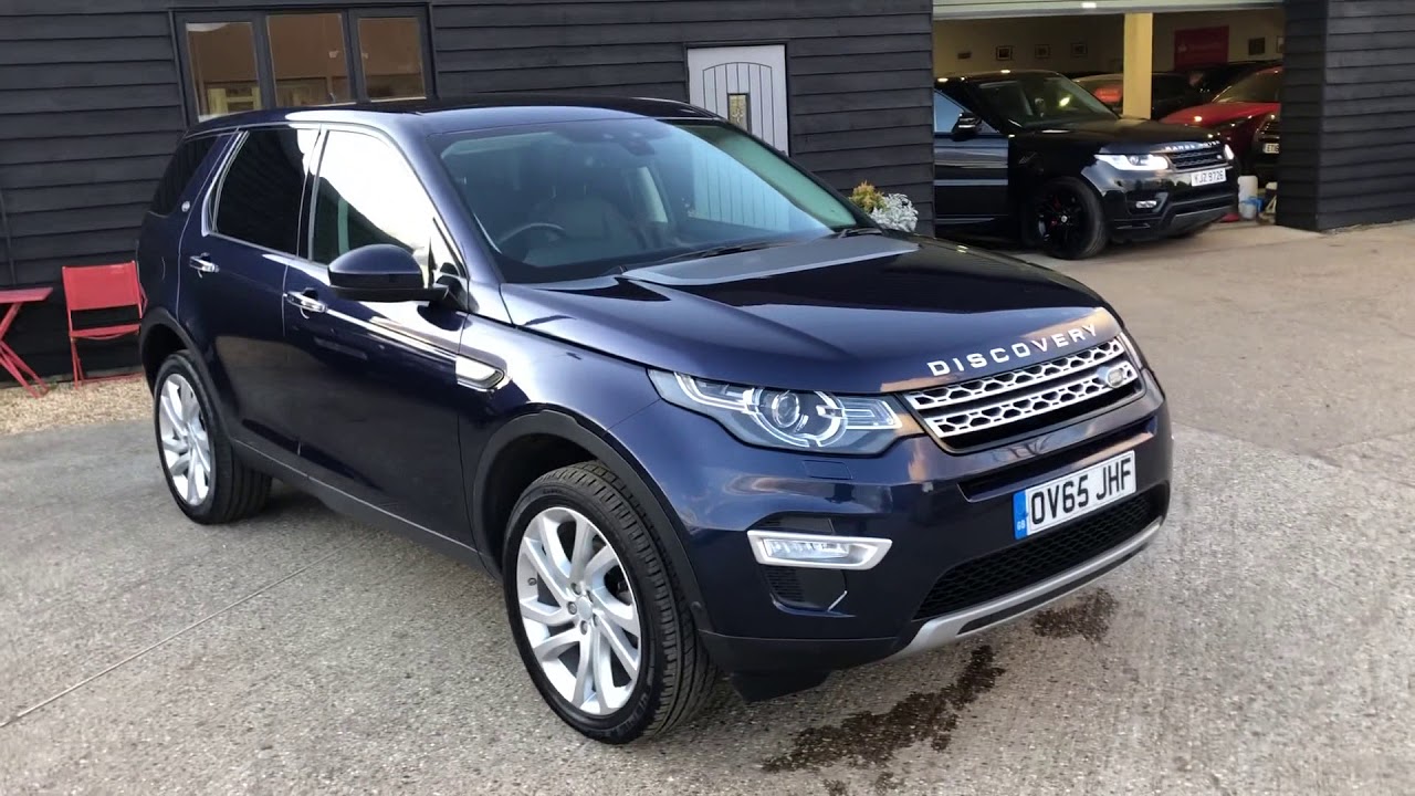 Land Rover discovery sport HSE luxury blue 2016 for sale @ Auto 2000