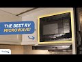 RecPro Black Finish RV Microwave 1.0 CU FT