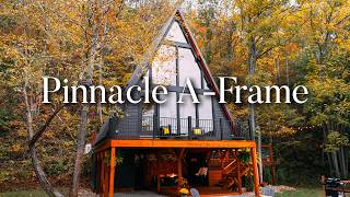 Family Builds Dream Custom Small A-Frame on Farm! Full Airbnb Tour!