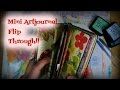 Mini-Artjournal Flip Through!!!