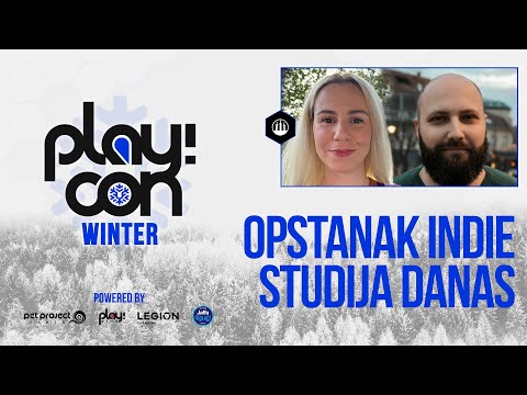 Play!Con Winter 2023 Vanja Belić i Vladimir Perić – Opstanak indie studija danas
