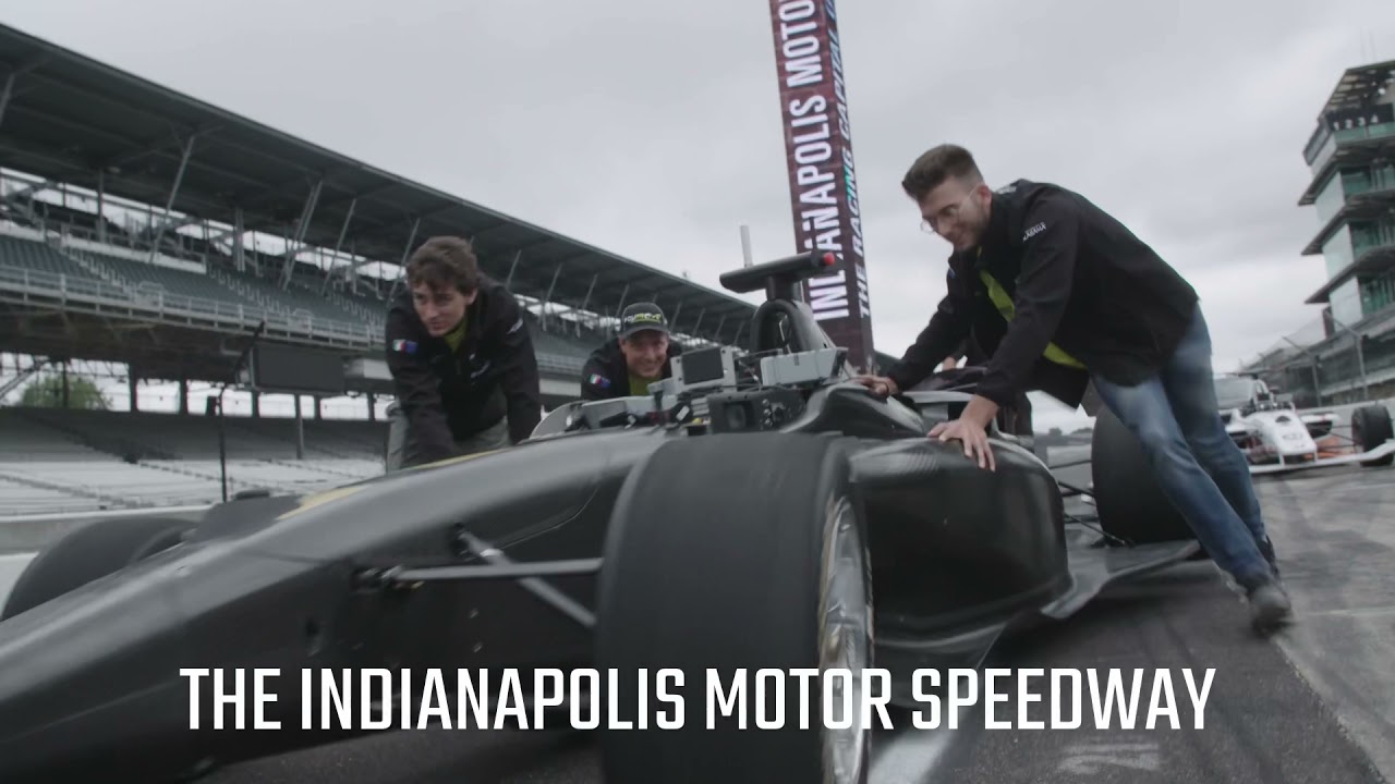 EuroRacing sets record for fastest lap of an autonomous racecar on an oval at the IMS
