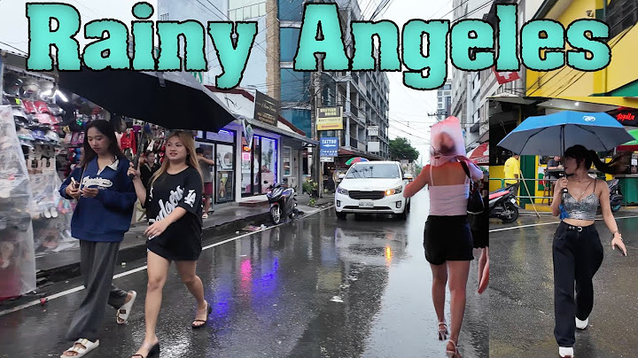 Rainy Low Season in Angeles City – What It’s Really Like