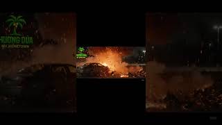 meteorite fall destruction ( Thiên thạch rơi )#phimhay#car