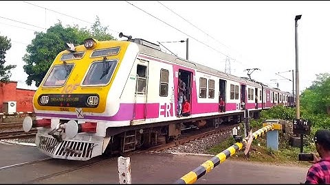 New ICF Emu Train Like Bullet : Aggressive & Dangerous Emu Train Furious Moving Out Railgate