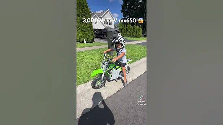 Major upgrade to the razor mx650! Installed 3,000 watt motor and 72 Volt battery!! #ebike #razor