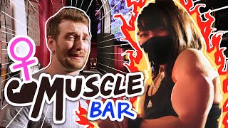 I Got Beat Up At Japan's Muscle Girl Bar Ft. @ludwig @AbroadinJapan & Shibuya Kaho