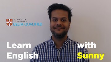 Learn English with Sunny Introduction video