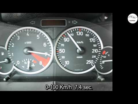 PEUGEOT 206 RC 177HP  ACCELERATION TOP SPEED & SOUND by AutoTopNL 