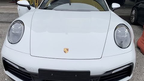 Porsche 992 Reverse Camera Retrofit