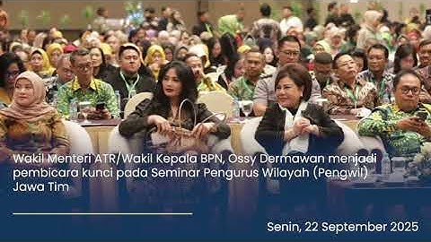 [ATR/BPN UPDATE] EDISI 20 - 26 SEPTEMBER 2025