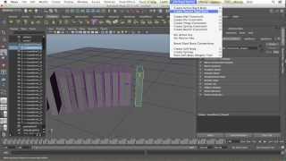 How to create a Domino Effect in Maya - Dynamics Tutorial