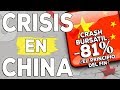 ¿Crisis inminente en China? Alarmantes caídas en bolsa