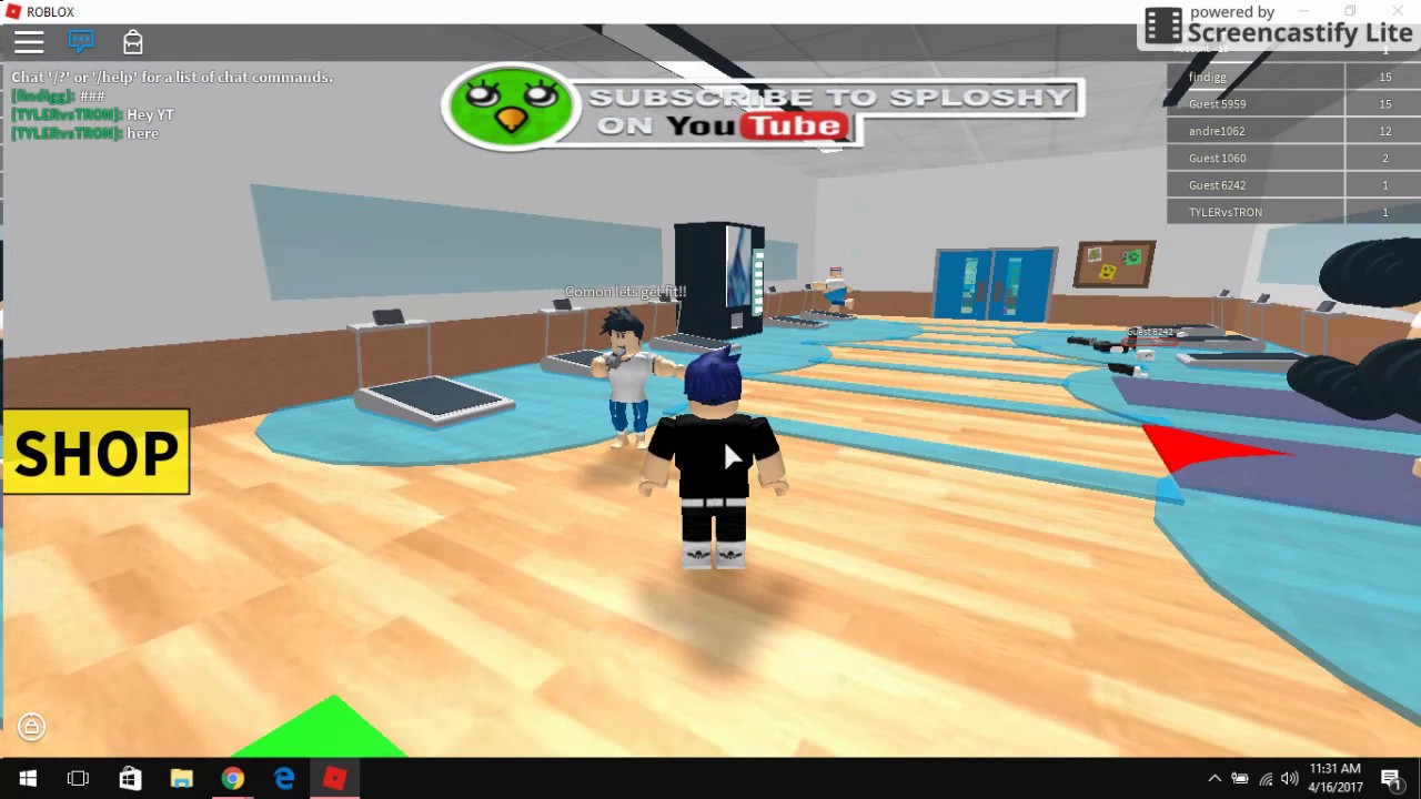 How to get gray hair in escape the gym obby youtube