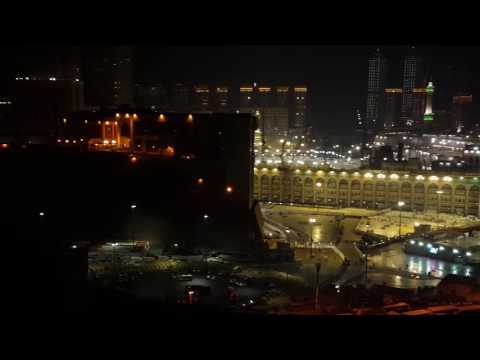 أذان الفجر الأول من المسجد الحرام ١٨ صفر ١٤٣٨ للشيخ سهيل حافظ 