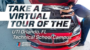 Take a Virtual Tour of the UTI Orlando, FL, Technical School Campus - Universal Technical Institute